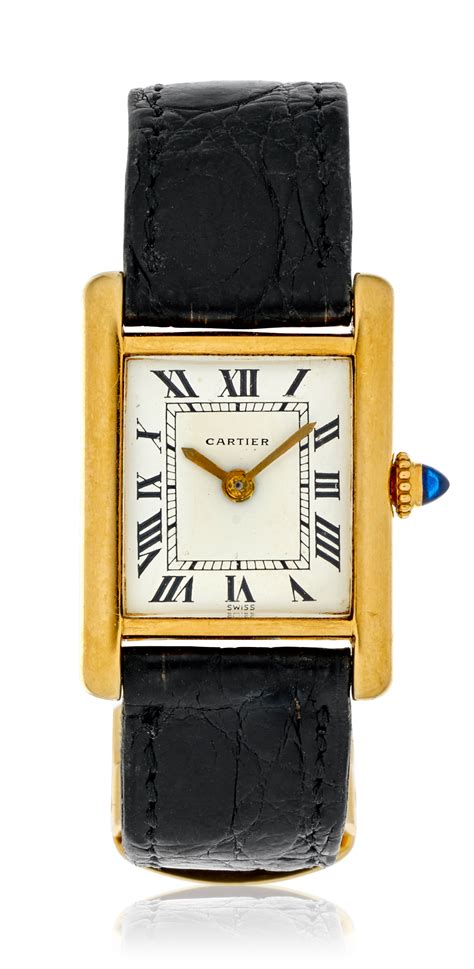 cartier tank gold vintage|cartier tank gold women.